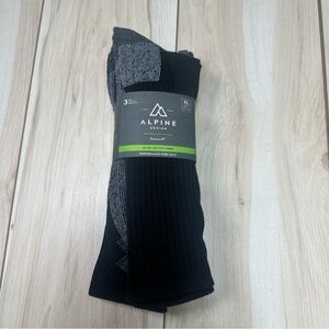 Alpine Design Performance Work‎ Crew Socks 3pk Men’s Size X-Large Shoe Sz 13-15